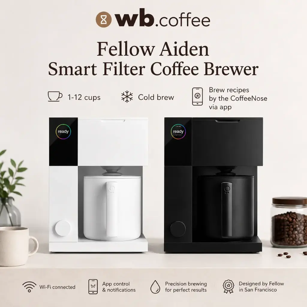 Fellow - Aiden - Filter Coffee Machine (4 colors) | WB.coffee